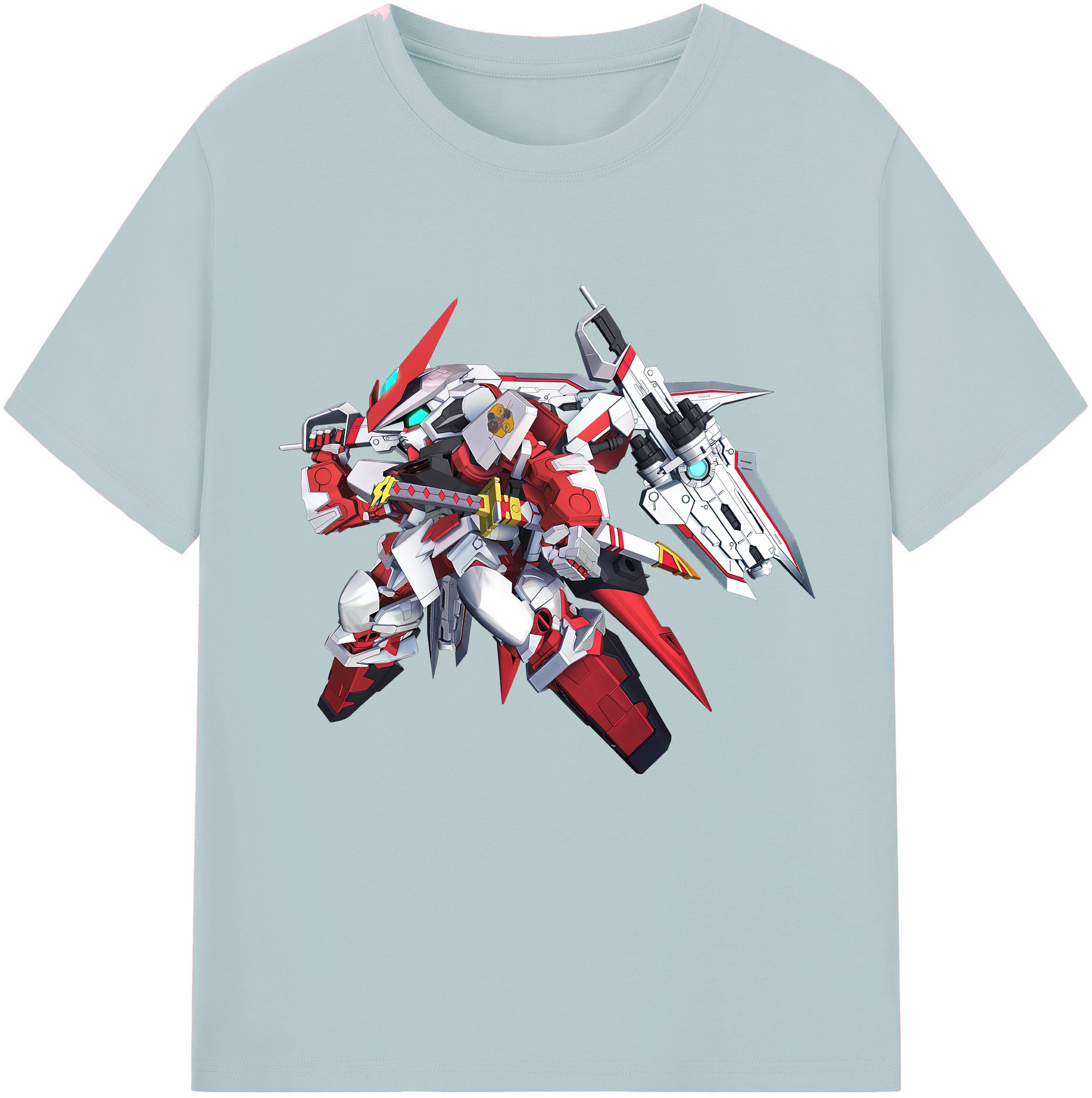 （画像用） 機動戦士ガンダム Mobile Suit Gundam 綿100％半袖Tシャツ（フロントプリント）